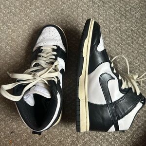 Nike Dunks Black and White